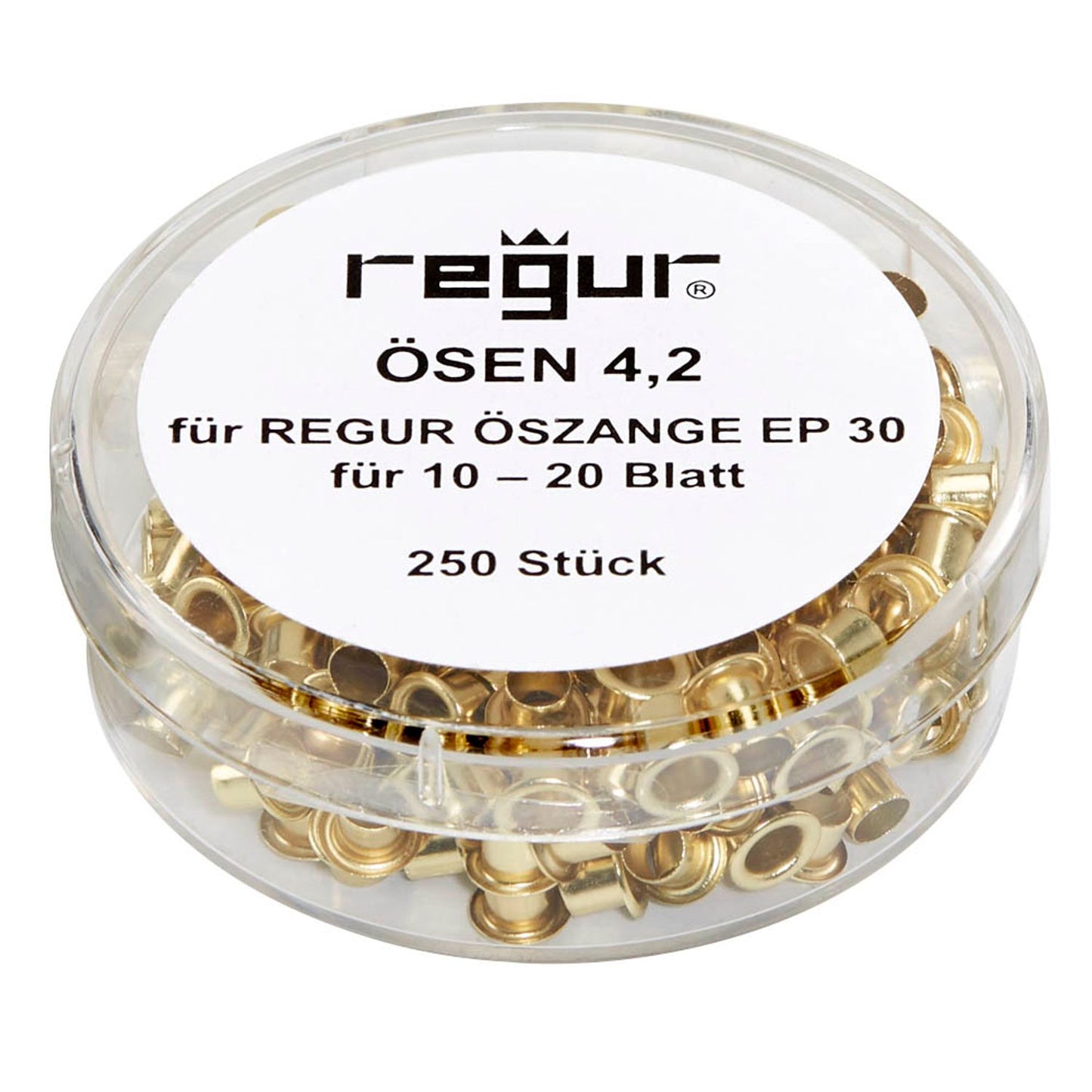 regur® Ösen 4,2 mm | RÖ-4,2 | 1 Pack = 250 St.