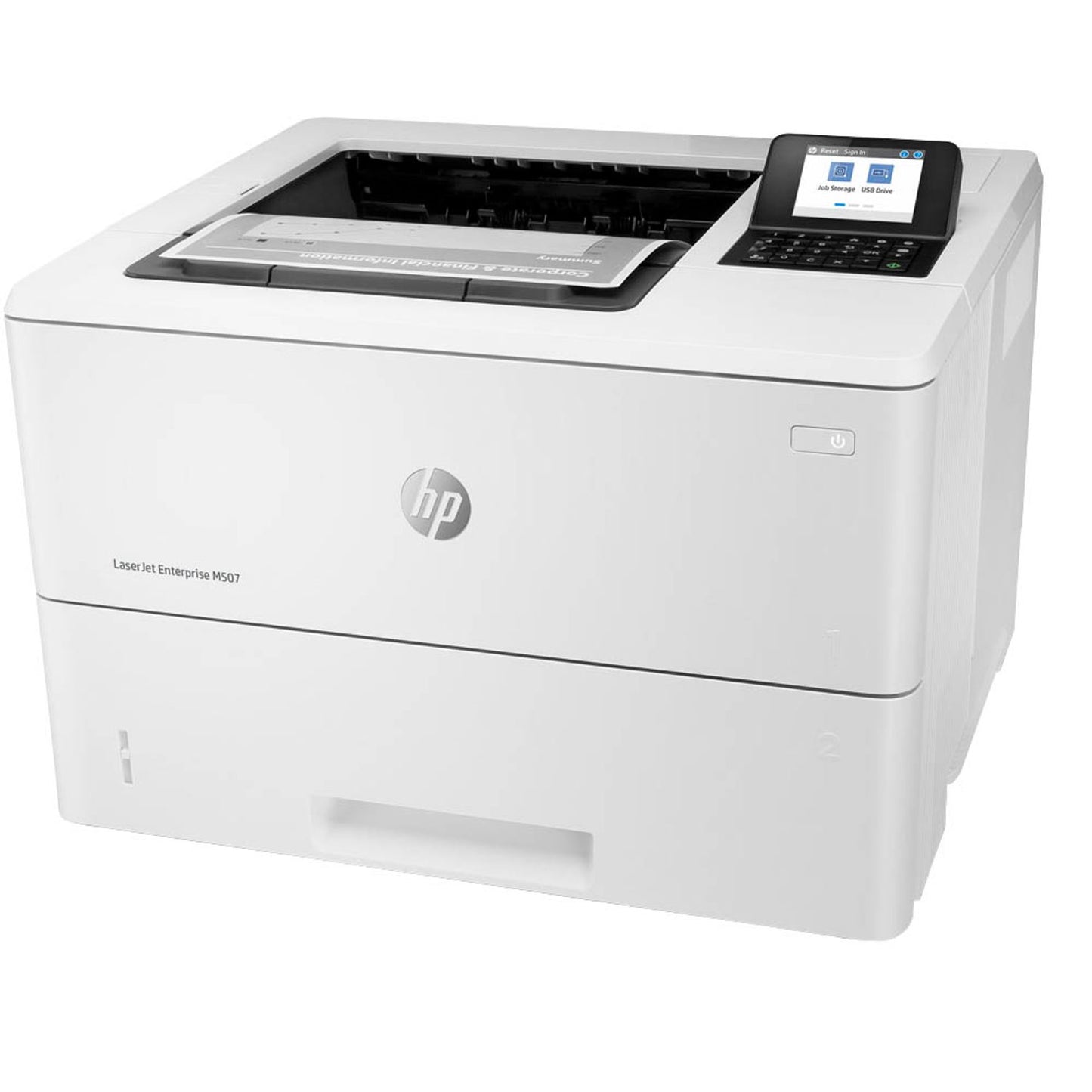HP LaserJet Enterprise M507dn Laserdrucker weiß | 1PV87A#B19
