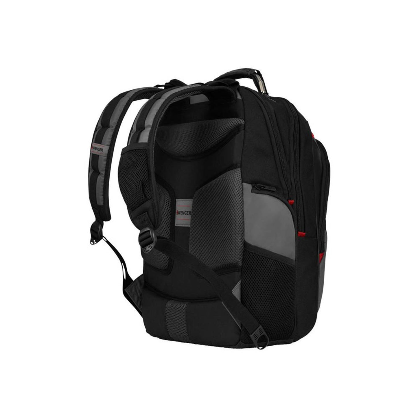 WENGER Laptop-Rucksack Pegasus Kunstfaser schwarz/grau 25,0 l bis 43,2 cm (17 Zoll) | 600639