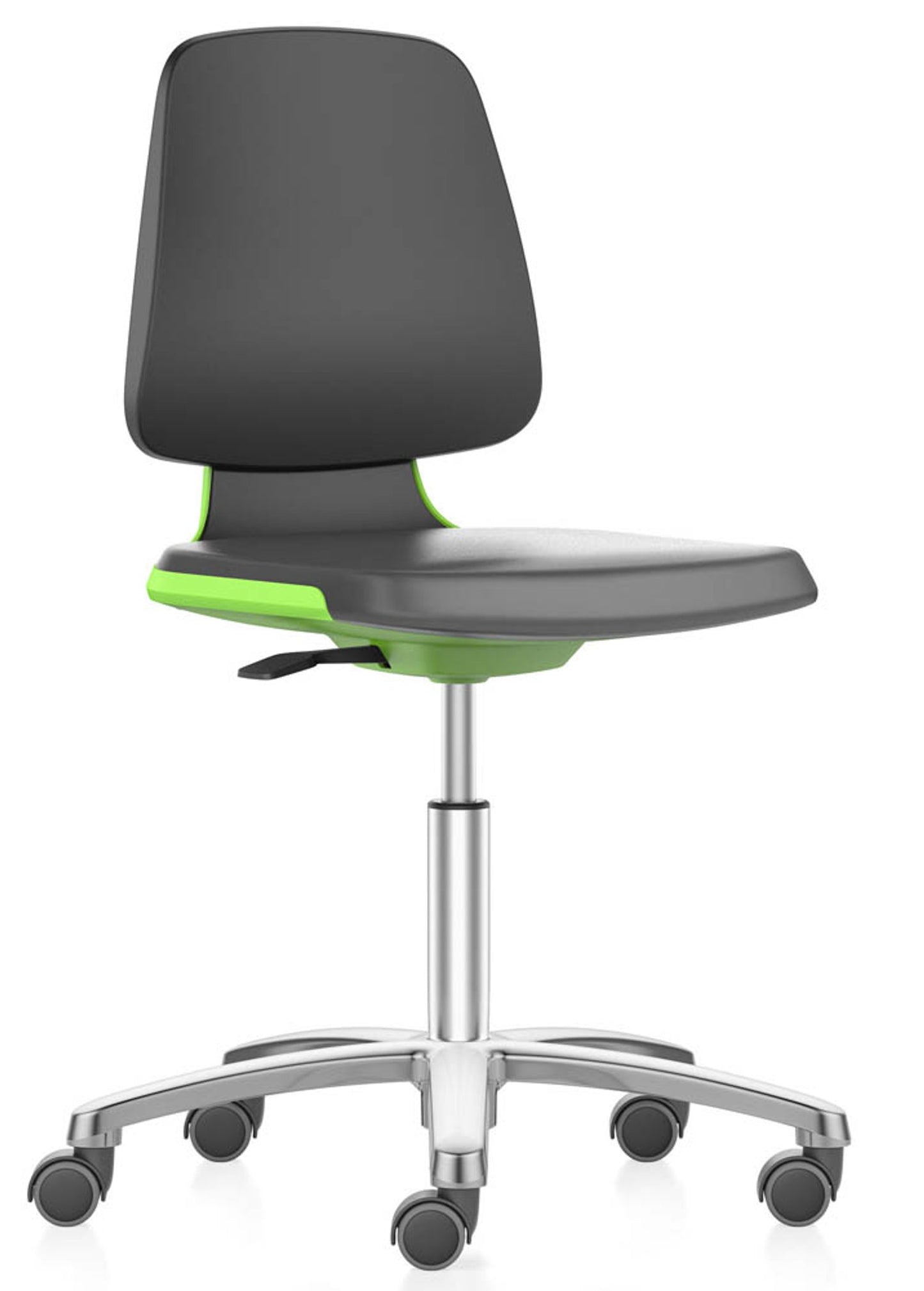 bimos Arbeitsdrehstuhl Labsit, schwarz Kunstleder