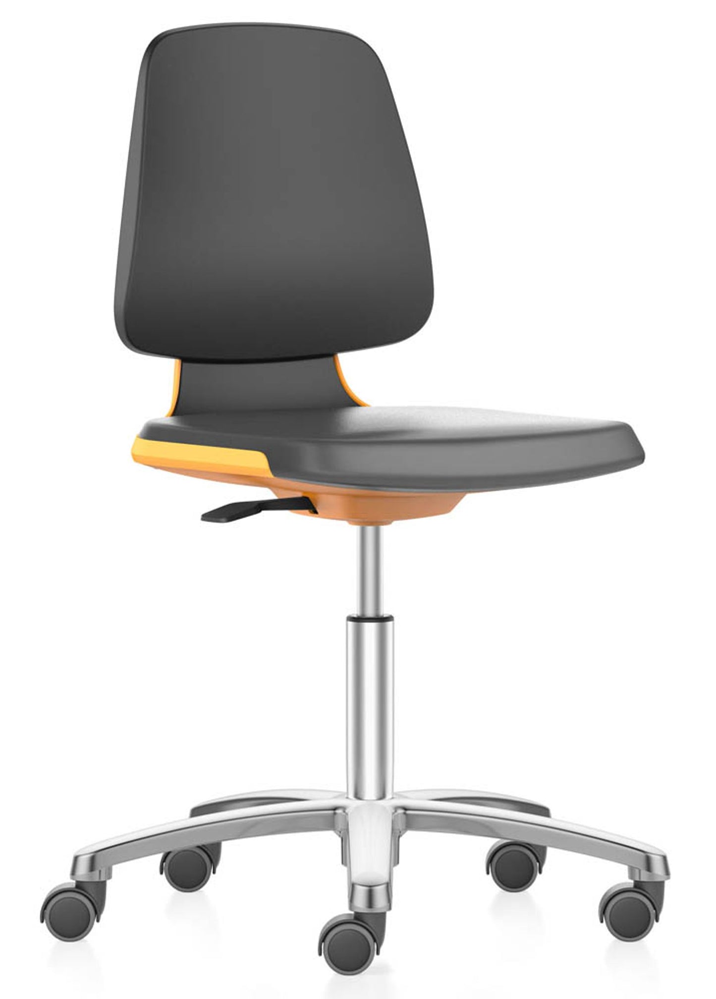 bimos Arbeitsdrehstuhl Labsit, schwarz Kunstleder