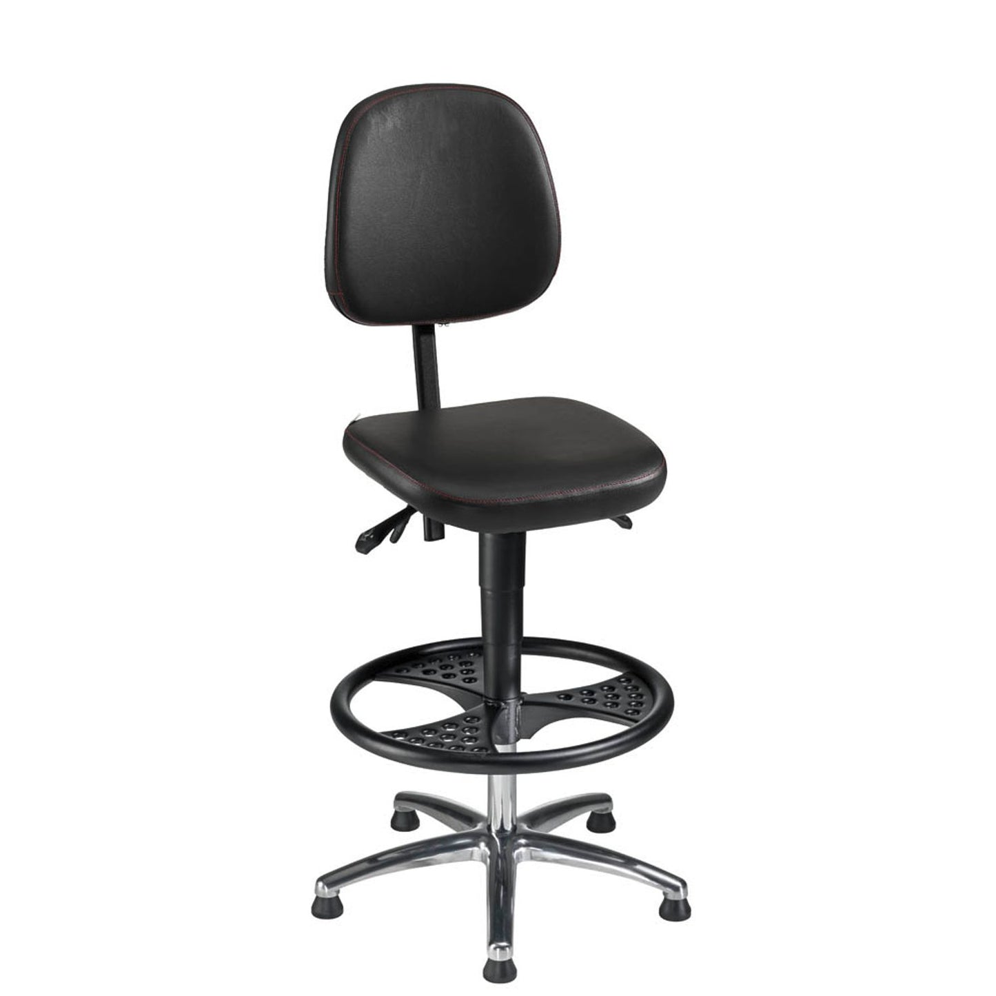 mey chair Arbeitsdrehstuhl WF-H-KL-FR3-ALU schwarz Kunstleder | 5004