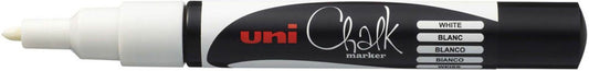 uni-ball uni Chalk Kreidemarker weiß, 1 St.