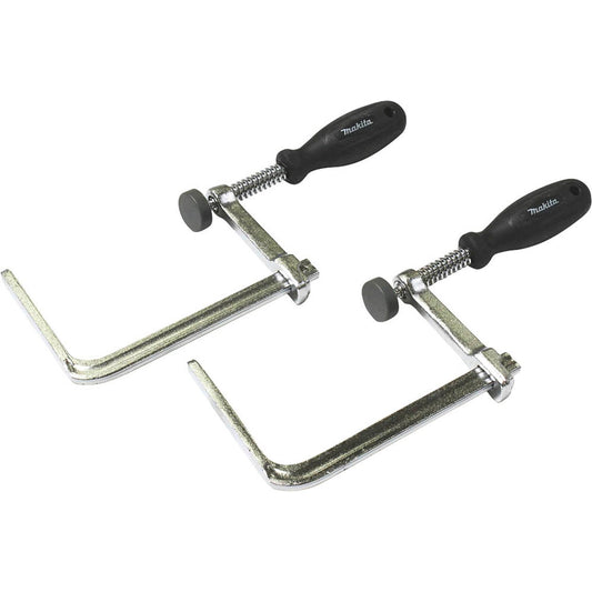makita Schraubzwinge Stahl 185 / 100 mm | 194385-5 | 1 Pack = 2 St.