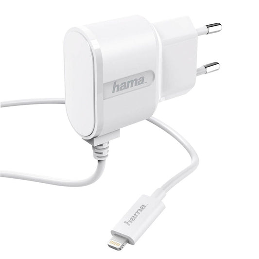 hama Ladekabel mit Adapter weiß, Kabellänge: 1,0 m, 5 Watt | 201616