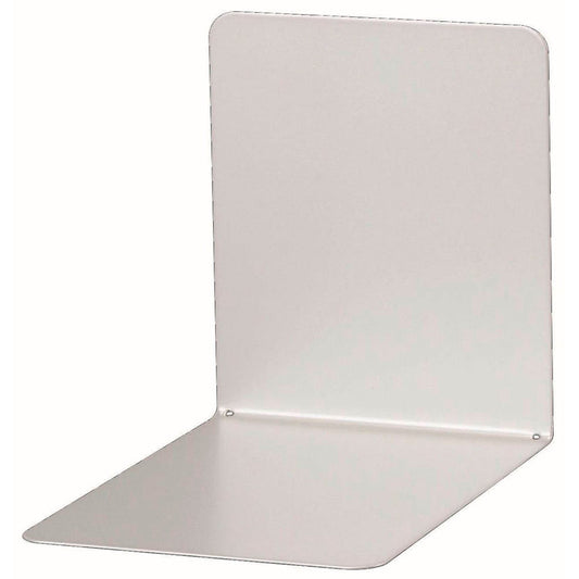 MAUL Buchstützen silber 12,0 x 14,0 x 14,0 cm | 3506295 | 1 Pack = 2 St.