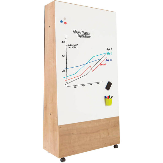 rocada Whiteboard-Ständer Natural braun 150,0 x 100,0 cm | R310070