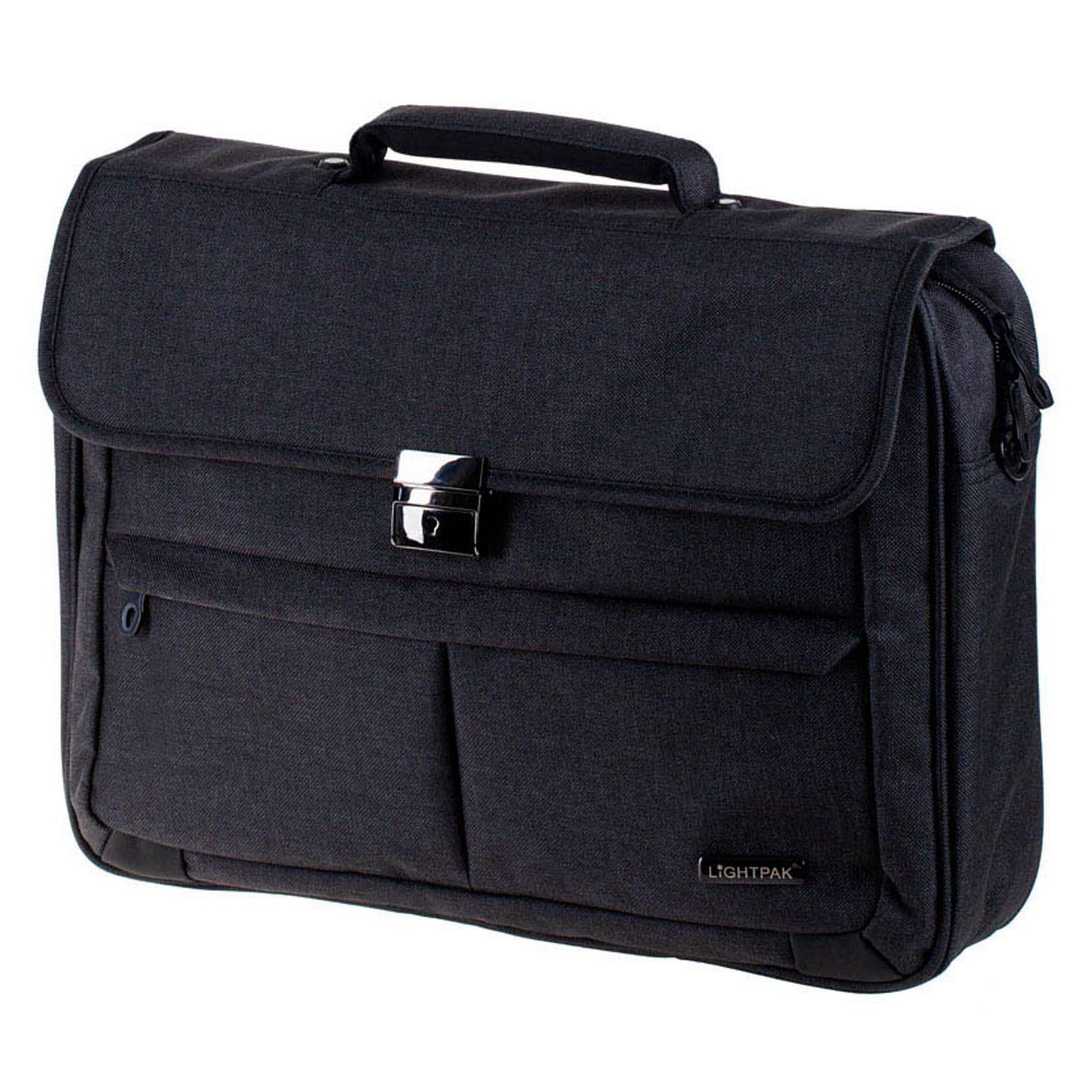 LIGHTPAK Laptoptasche MOTION Kunstfaser anthrazit bis 43,2 cm (17 Zoll) | 46145