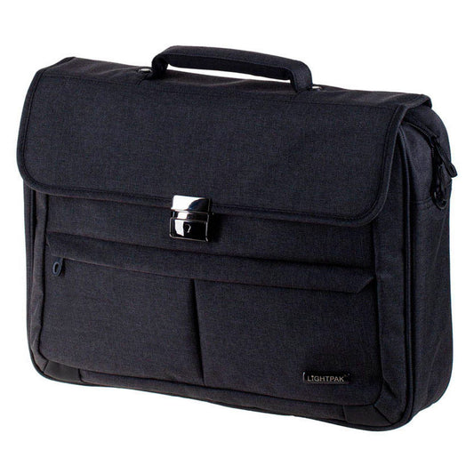 LIGHTPAK Laptoptasche MOTION Kunstfaser anthrazit bis 43,2 cm (17 Zoll) | 46145