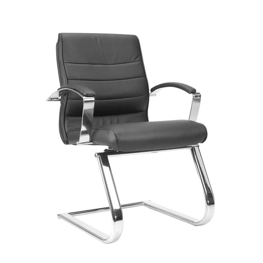 Topstar Besucherstuhl TD Lux 15 schwarz Leder | 8789 A80