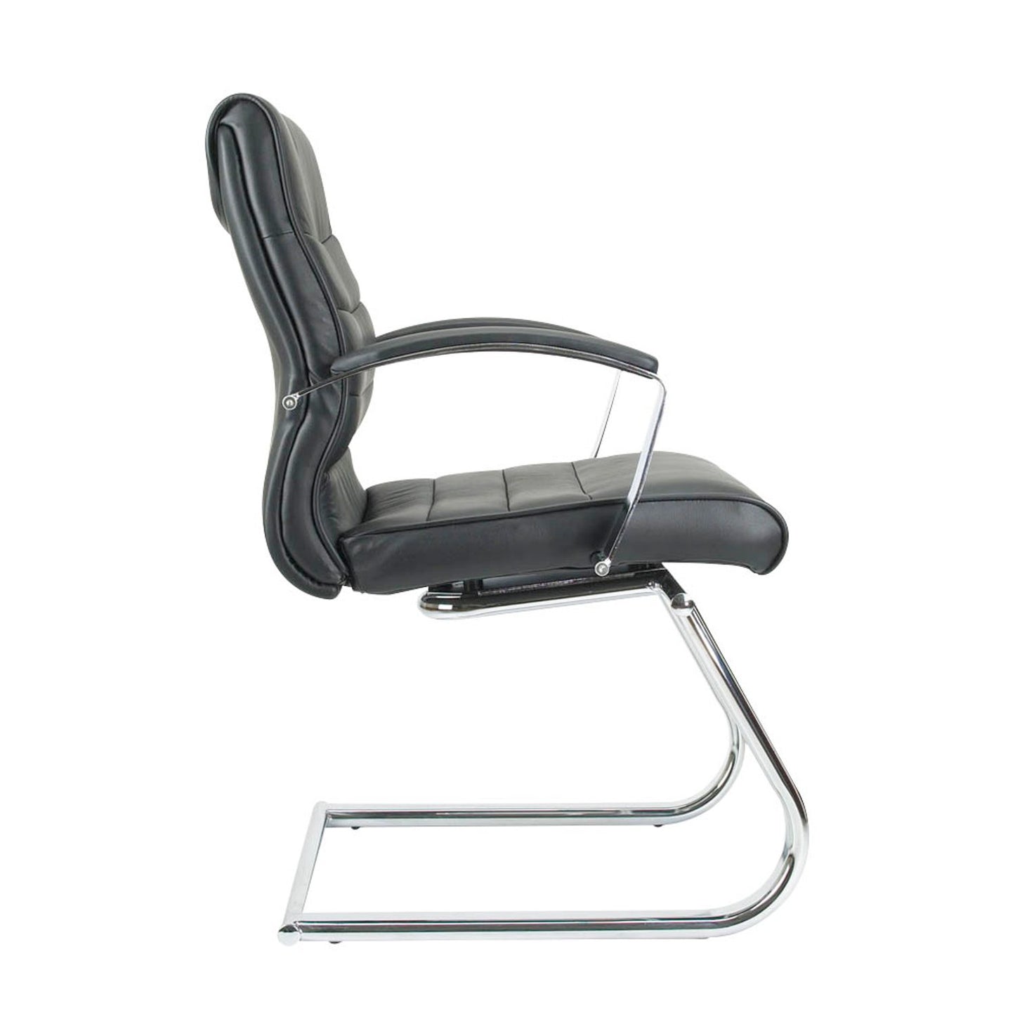 Topstar Besucherstuhl TD Lux 15 schwarz Leder | 8789 A80