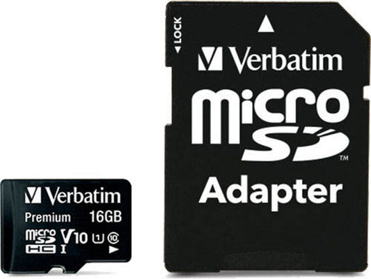 verbatim Speicherkarte microSDHC-Card Premium