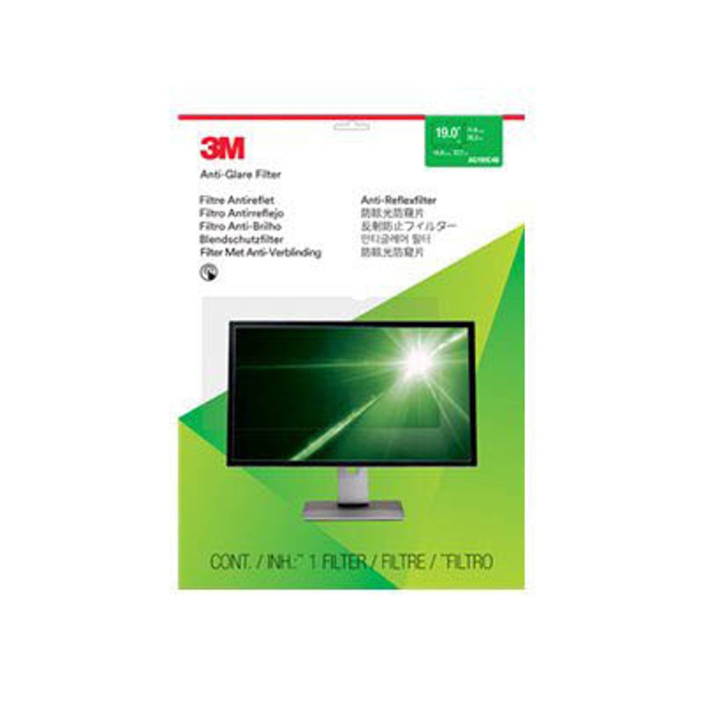 3M AG190C4B Blendschutzfilter für 48,3 cm (19,0 Zoll) | 7100028680