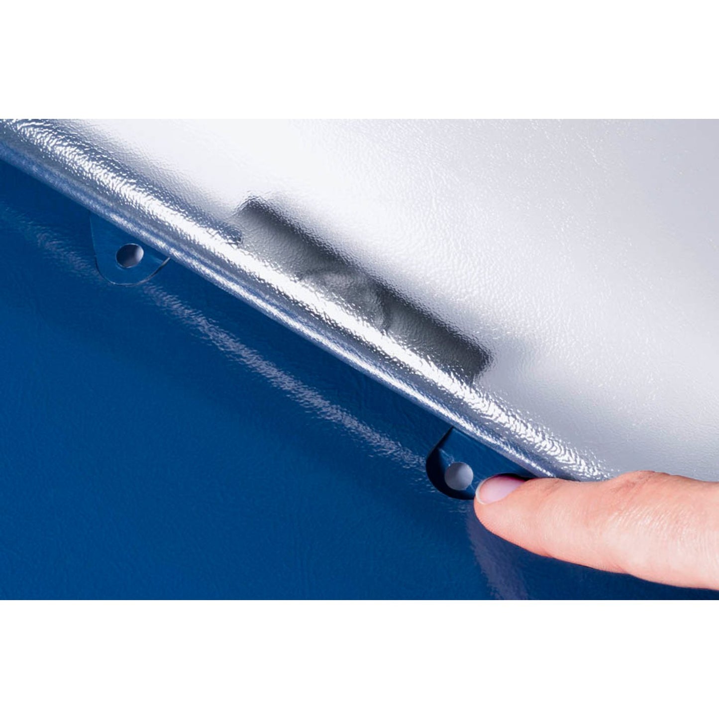 DURABLE Klemmhefter 30 EASY FILE dunkelblau | 222907 | 1 Pack = 25 St.