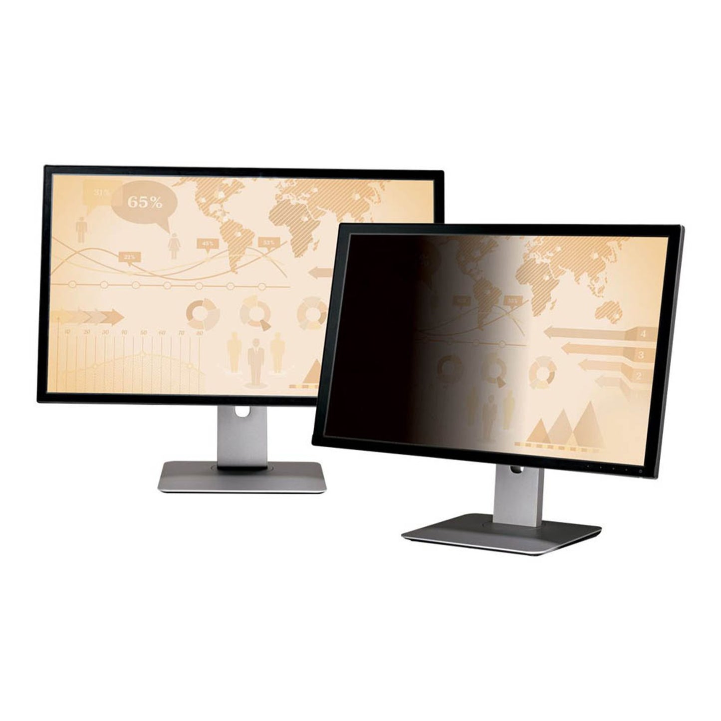 3M PF190W1B Display-Blickschutzfolie für 48,3 cm (19,0 Zoll) | 7000013839