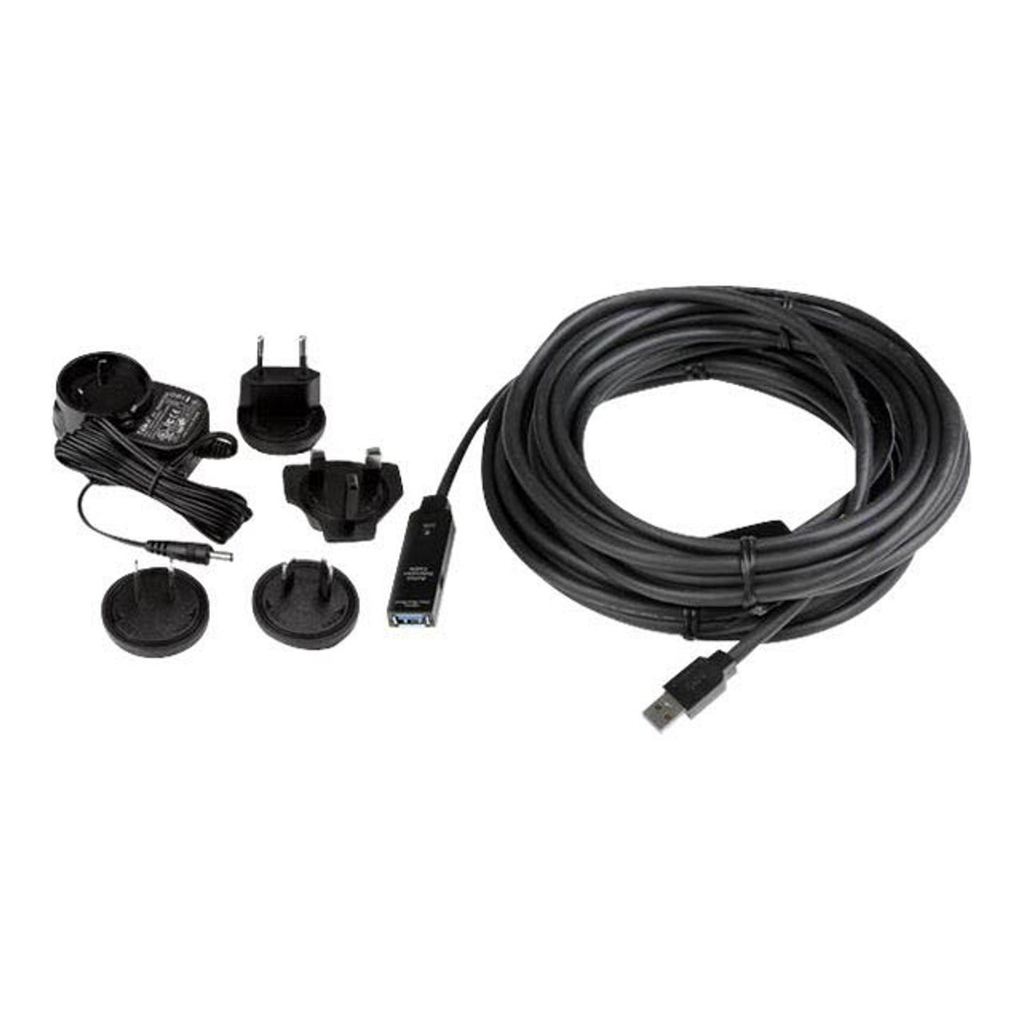 StarTech.com USB 3.0 A Kabel 10,0 m schwarz | USB3AAEXT10M