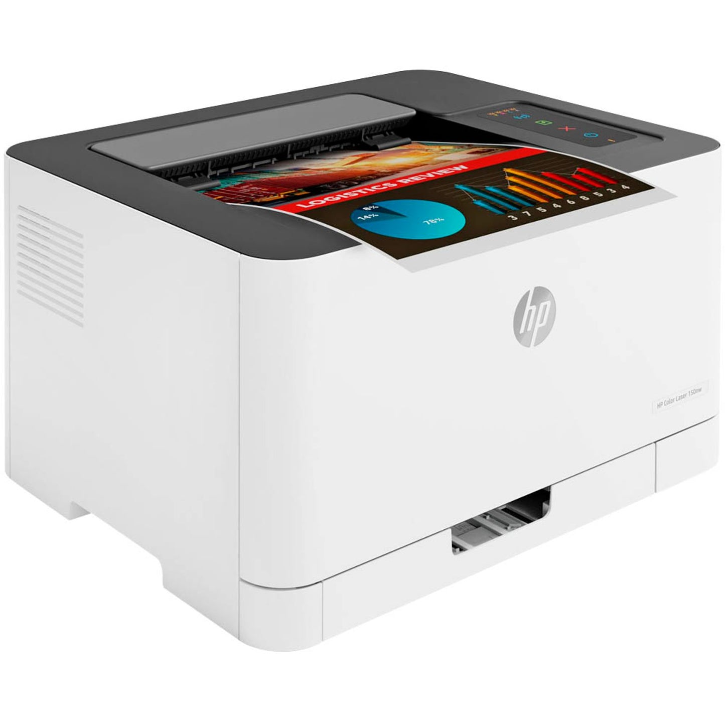 HP Color Laser 150nw Farb-Laserdrucker grau | 4ZB95A