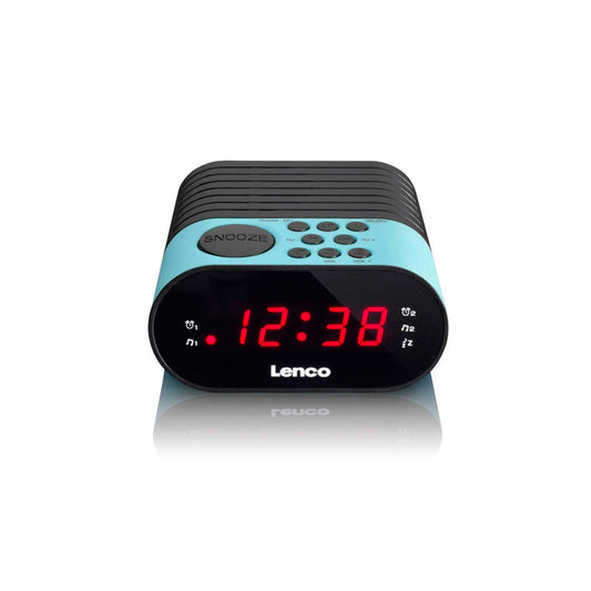 Lenco CR-07 Radiowecker blau, schwarz | CR07 BLUE