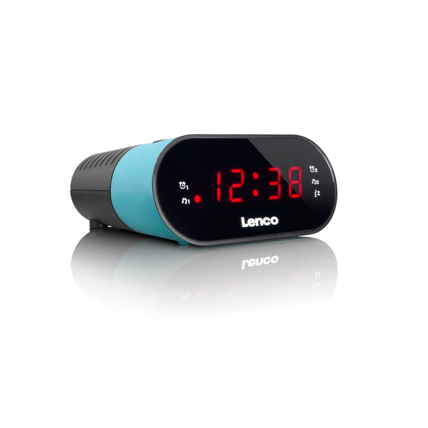 Lenco CR-07 Radiowecker blau, schwarz | CR07 BLUE