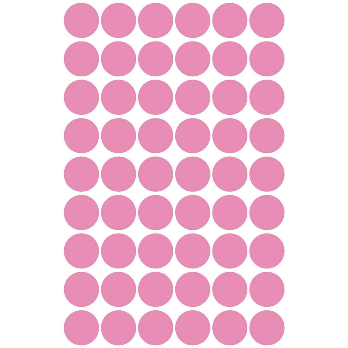 AVERY Zweckform Klebepunkte rosa Ø 12,0 mm | 3114 | 1 Pack = 270 St.