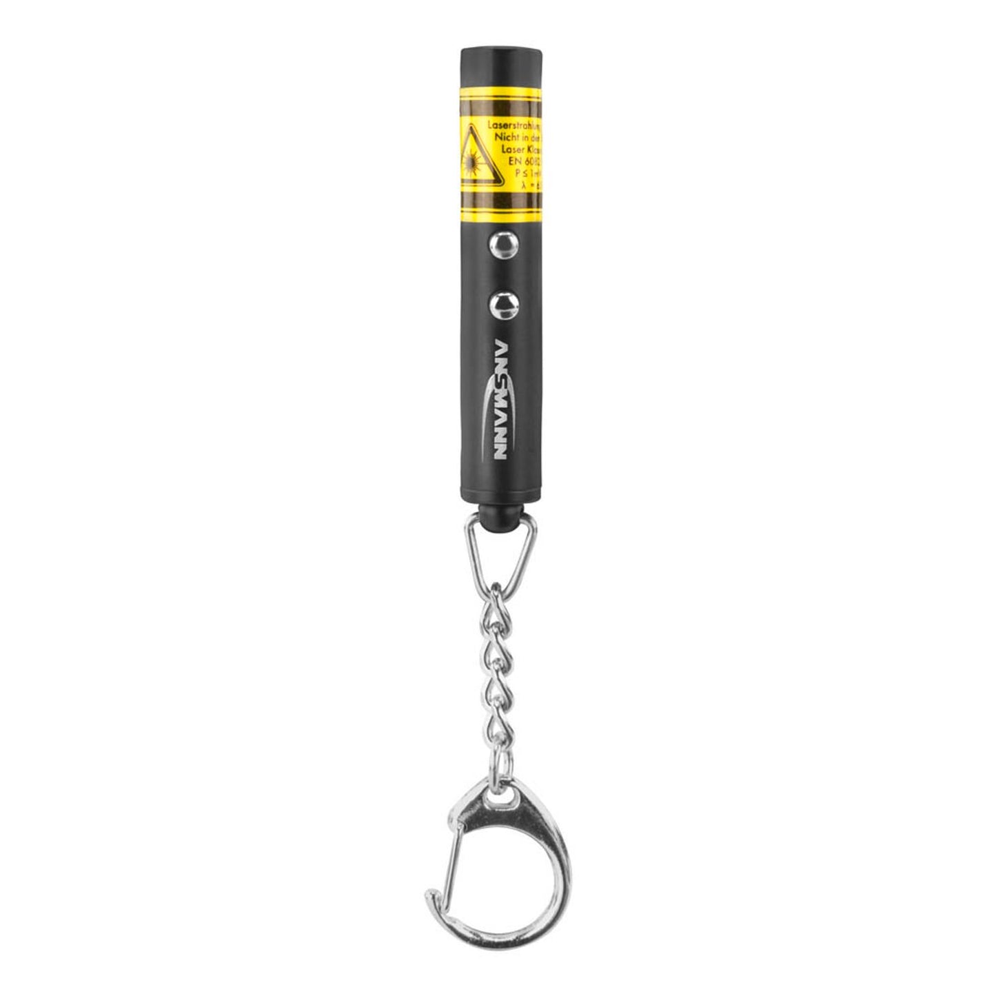 ANSMANN Laserpointer Keychain 2-in-1, roter Laser | 1600-0270