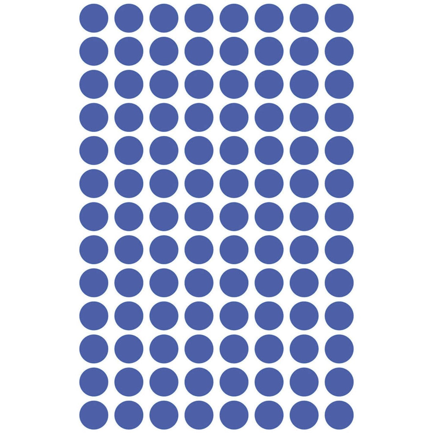 AVERY Zweckform Klebepunkte blau Ø 8,0 mm | 3591 | 1 Pack = 416 St.