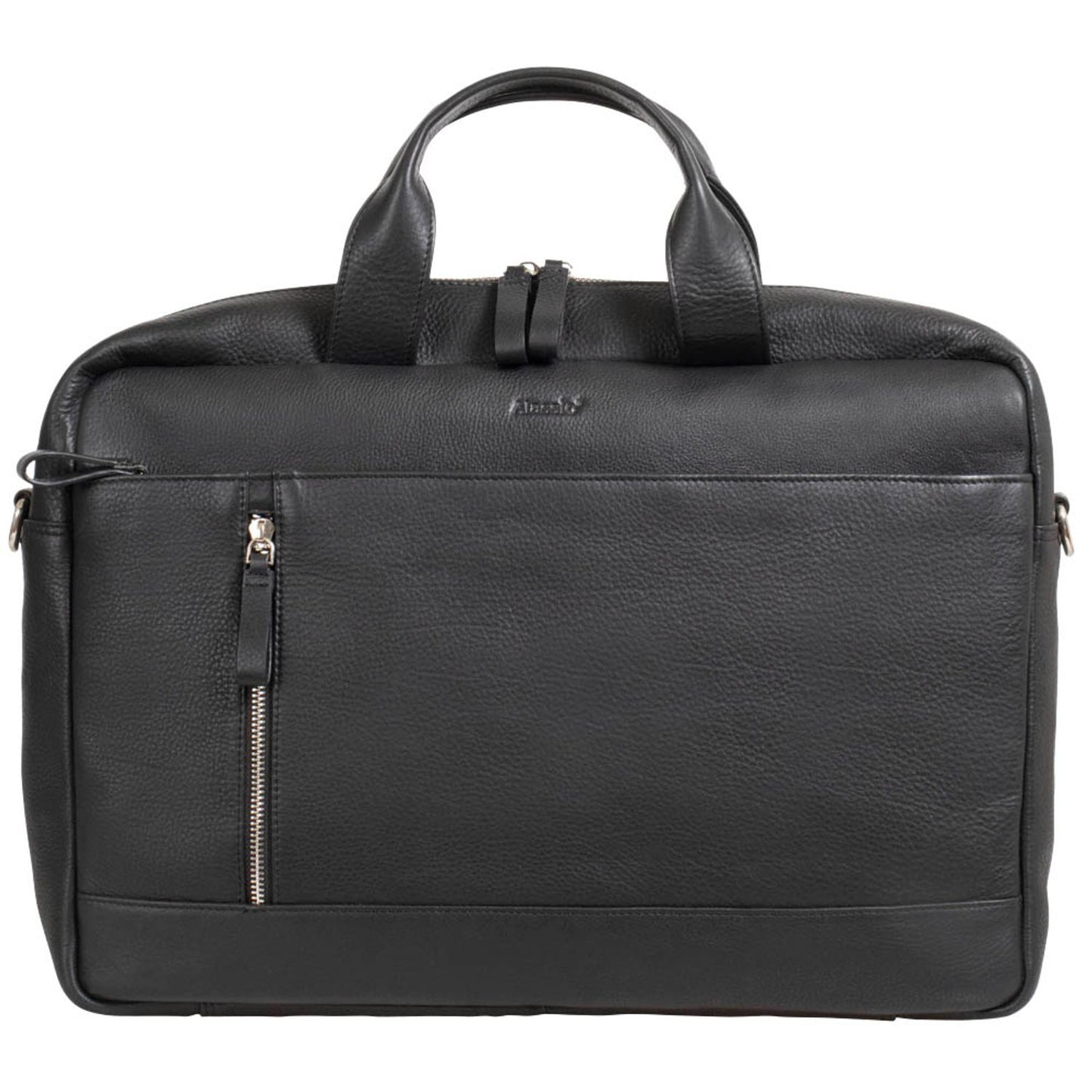 Alassio Laptoptasche ROCCA Leder schwarz bis 38,1 cm (15 Zoll) | 47034