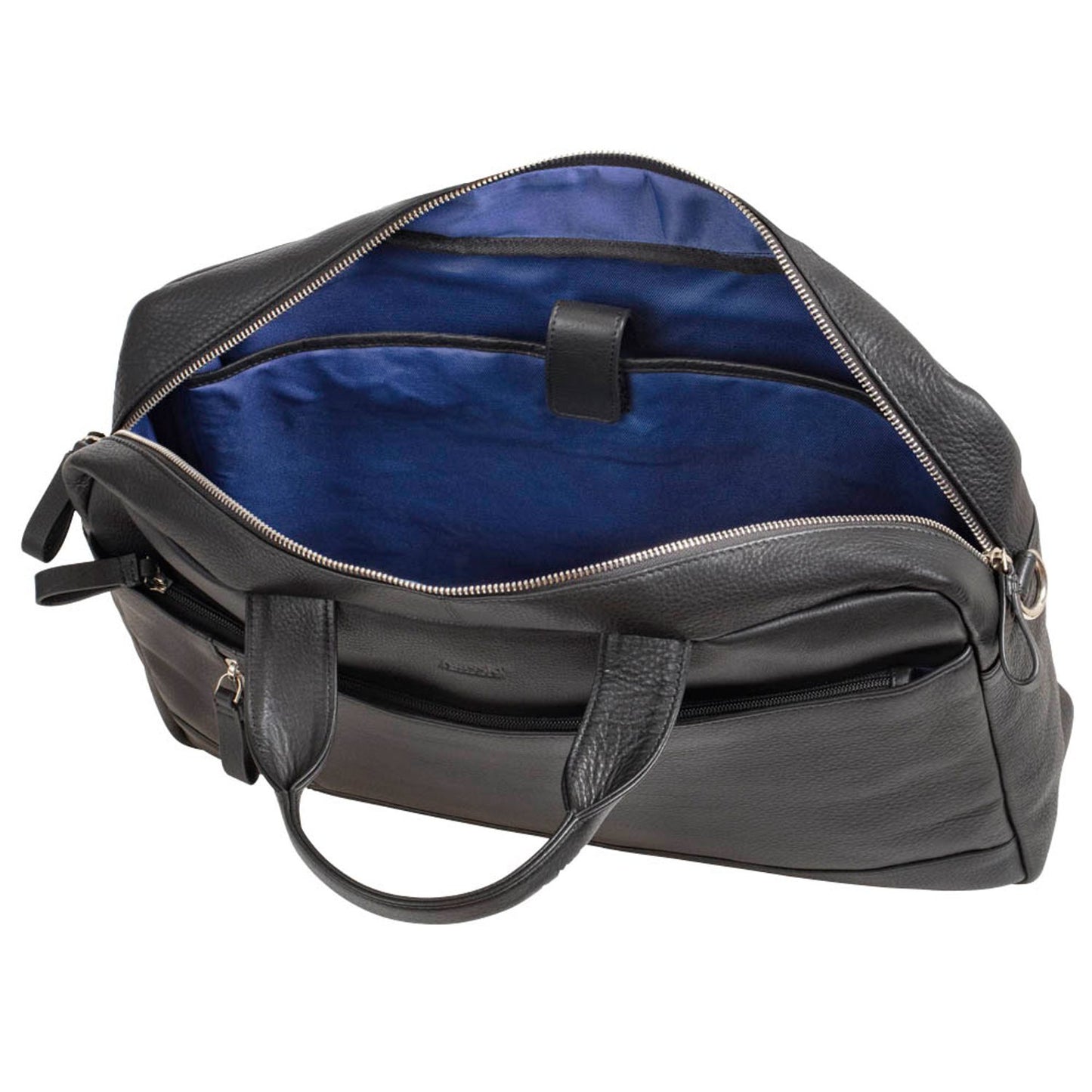 Alassio Laptoptasche ROCCA Leder schwarz bis 38,1 cm (15 Zoll) | 47034