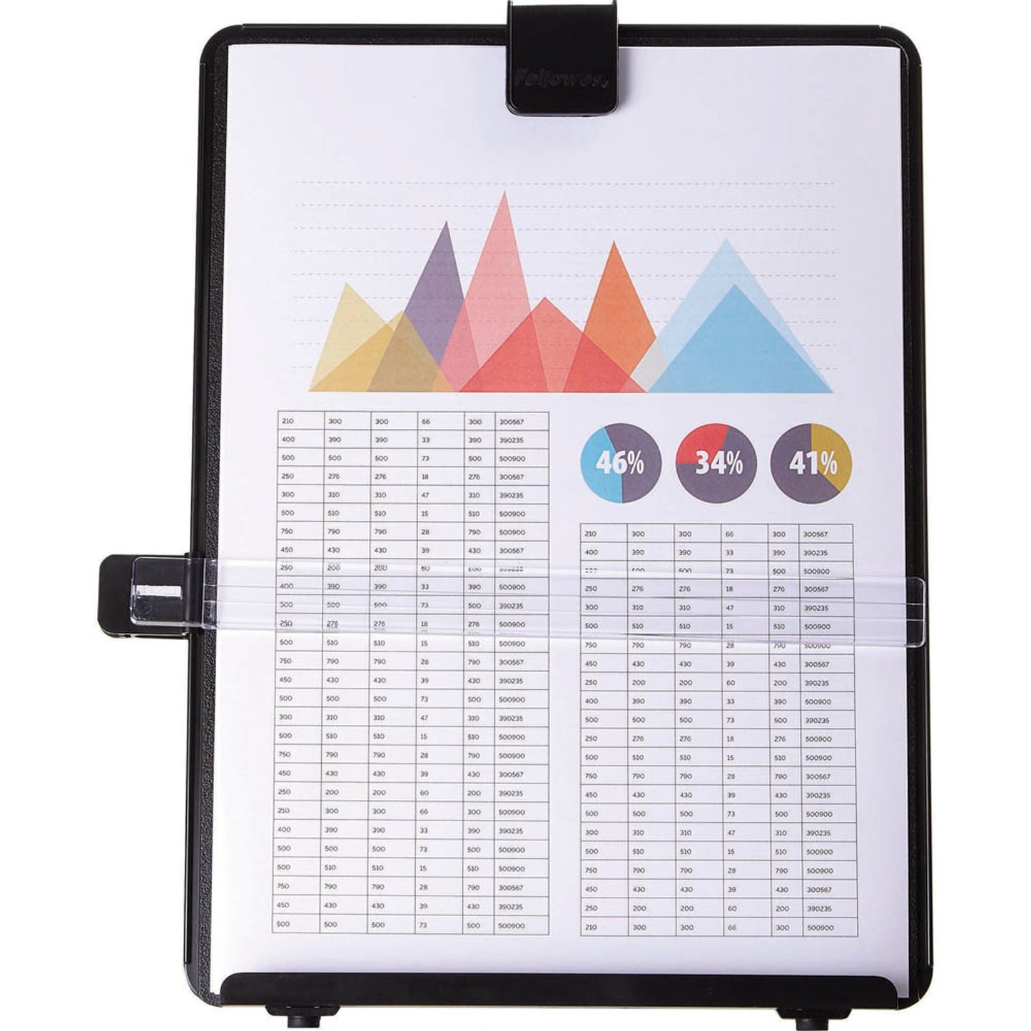 Fellowes Konzepthalter schwarz | 21106