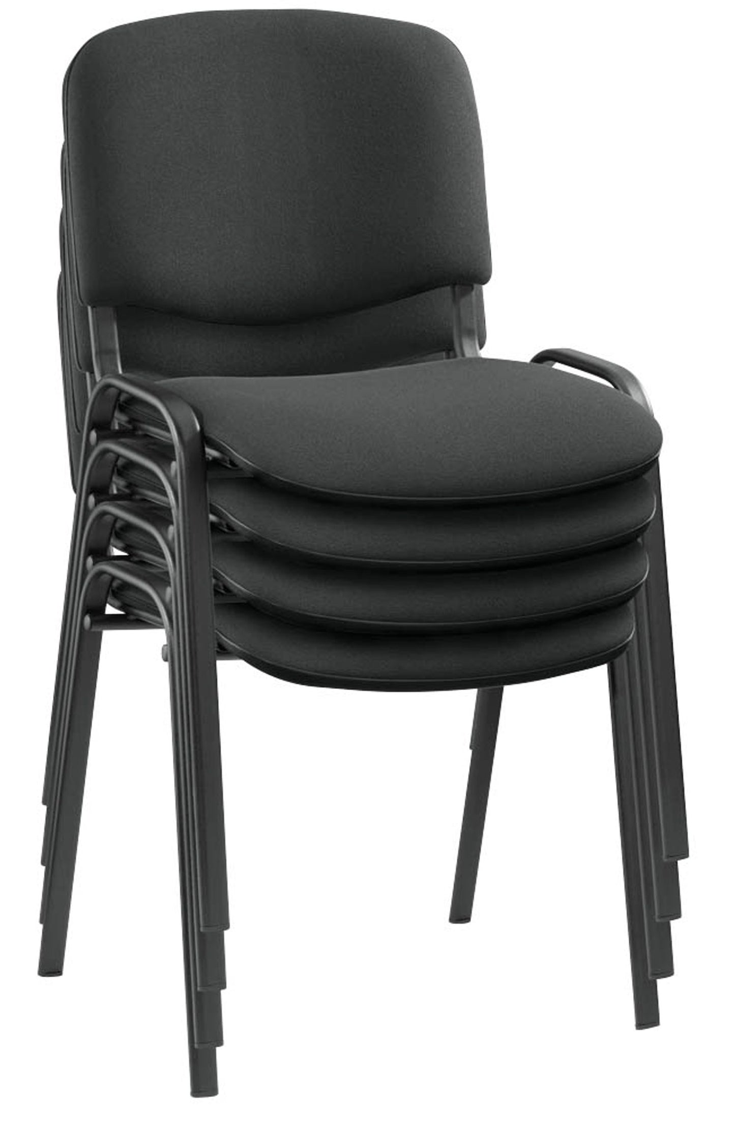 4 Nowy Styl Besucherstühle Iso ISO BLACK 1.3 Stoff