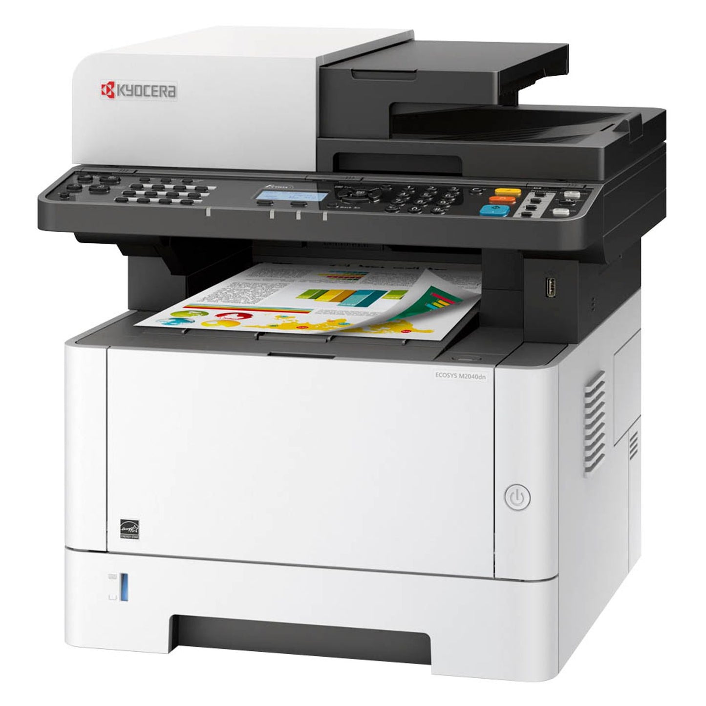 KYOCERA ECOSYS M2040dn Life Plus 3 in 1 Laser-Multifunktionsdrucker grau | 870B61102S33NL3