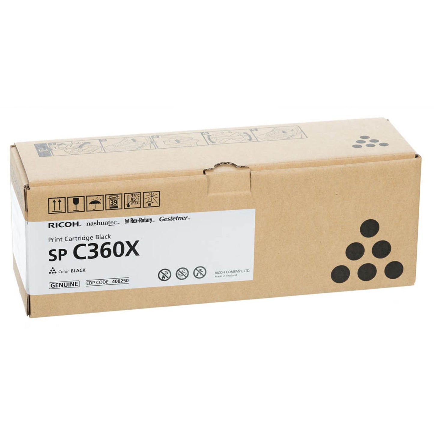 RICOH SP C360X schwarz Toner | 408250