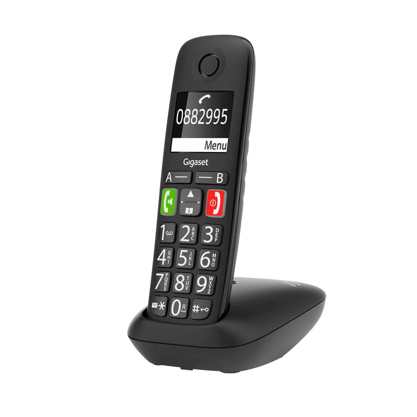 Gigaset E290 Schnurloses Telefon schwarz | S30852-H2901-B101
