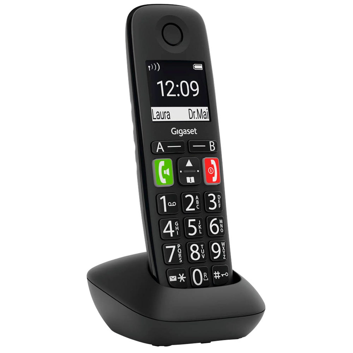 Gigaset E290HX Zusatz-Mobilteil schwarz | S30852-H2961-B101