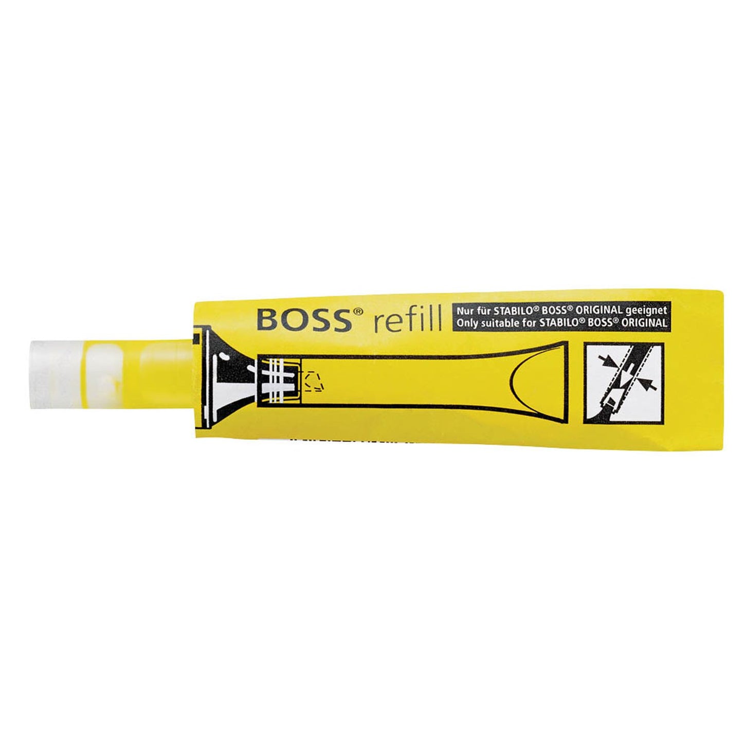 STABILO Nachfülltusche gelb | 070/24 | 1 Pack = 20 St.