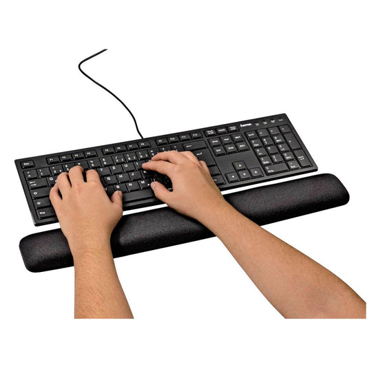 hama Tastatur-Handballenauflage Ergonomic schwarz | 126866