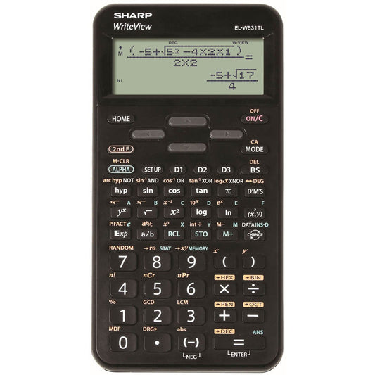 SHARP EL-W531TL Wissenschaftlicher Taschenrechner schwarz | SH-ELW531TLBBK