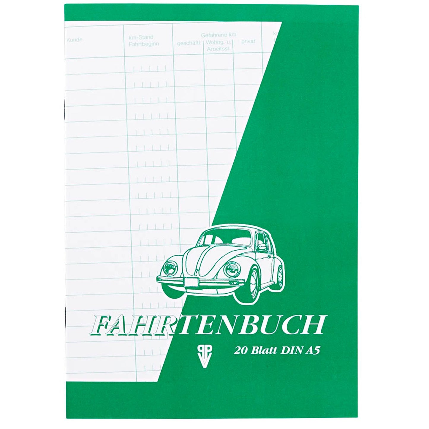 neutral Fahrtenbuch, Pkw mit Kraftstoffverbrauch Formularbuch | 4251