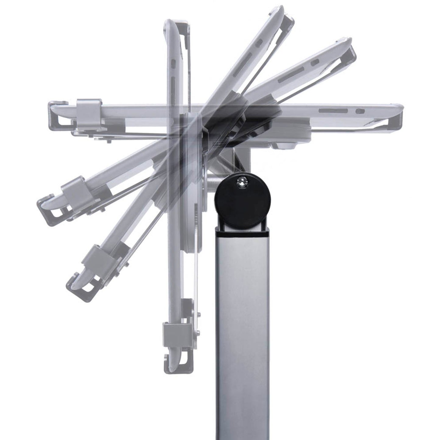 Showdown® Displays Tablet-Ständer Trigrip Freestanding silber für 1 Tablet | DTSTGS10