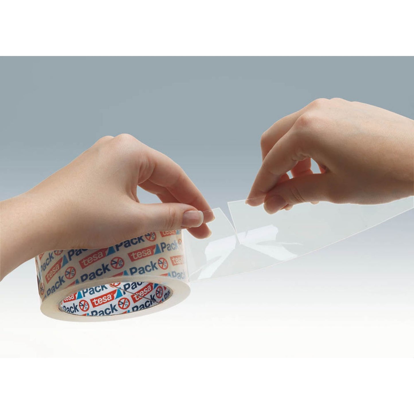 tesa Packband pack® EXPRESS Crystal Clear transparent 50,0 mm x 50,0 m | 57804-00000-01
