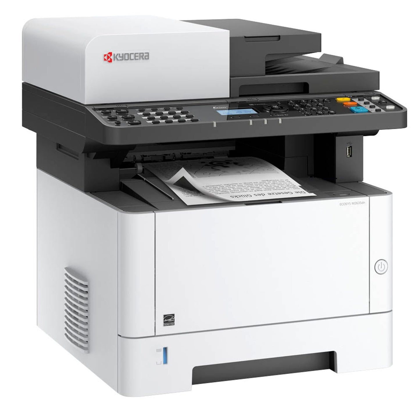 KYOCERA ECOSYS M2635dn Life Plus 4 in 1 Laser-Multifunktionsdrucker grau | 870B61102S13NL3