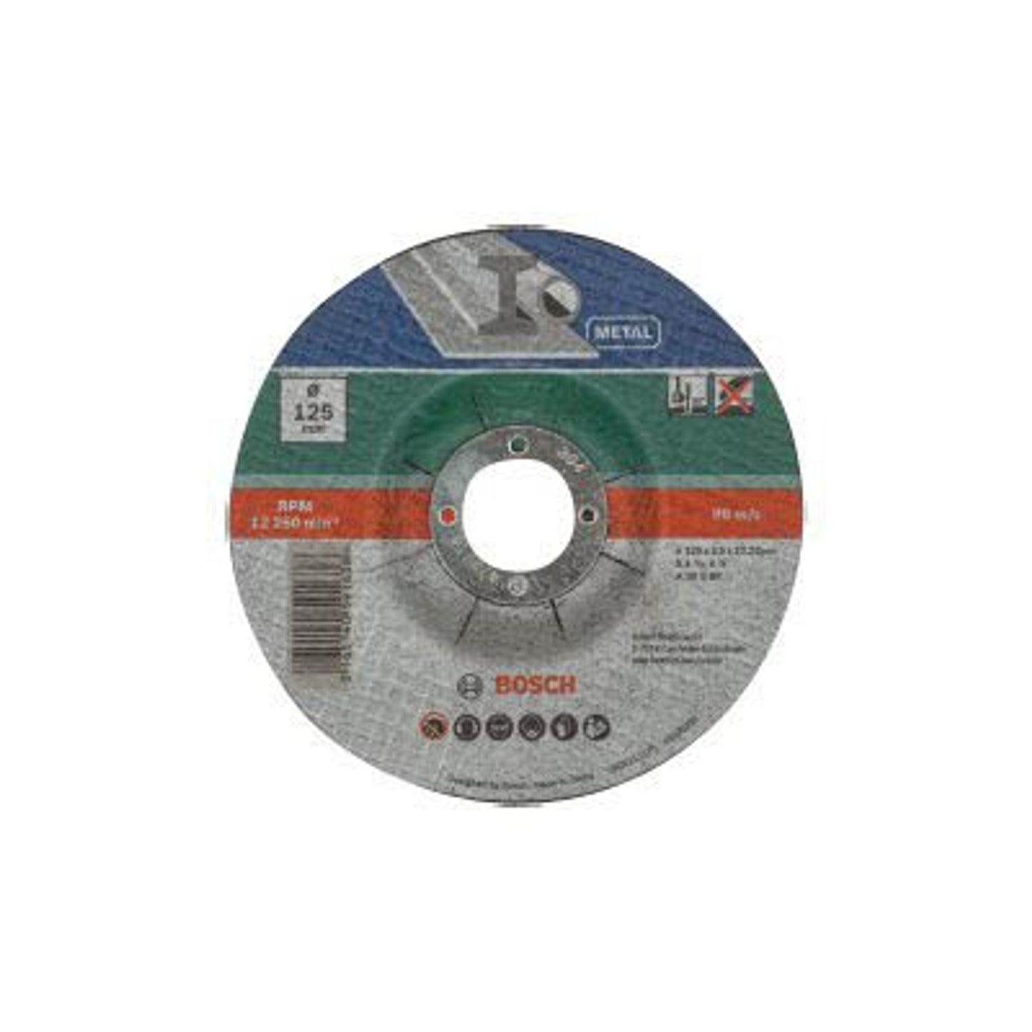 BOSCH Trennscheiben-Set | 2609256333 | 1 Pack = 5 St.