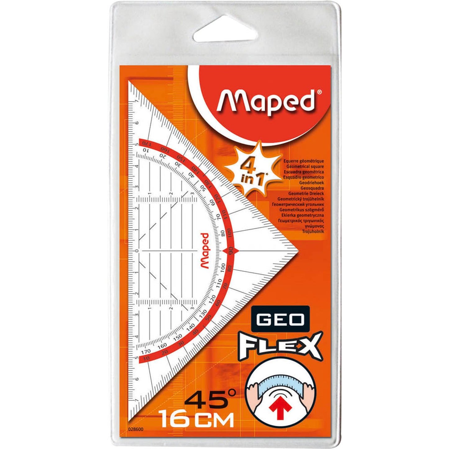 maped Geometrie-Dreieck Flex 16,0 cm | 28600