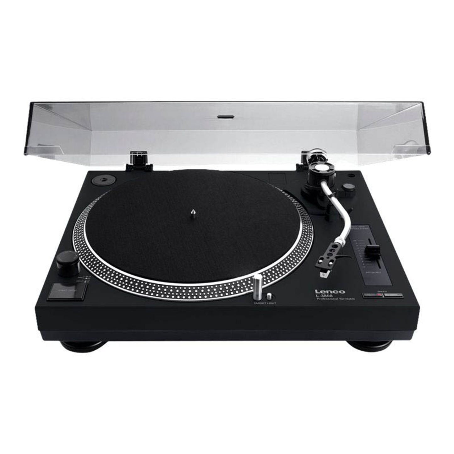 Lenco L-3808 Plattenspieler schwarz | L3808SW