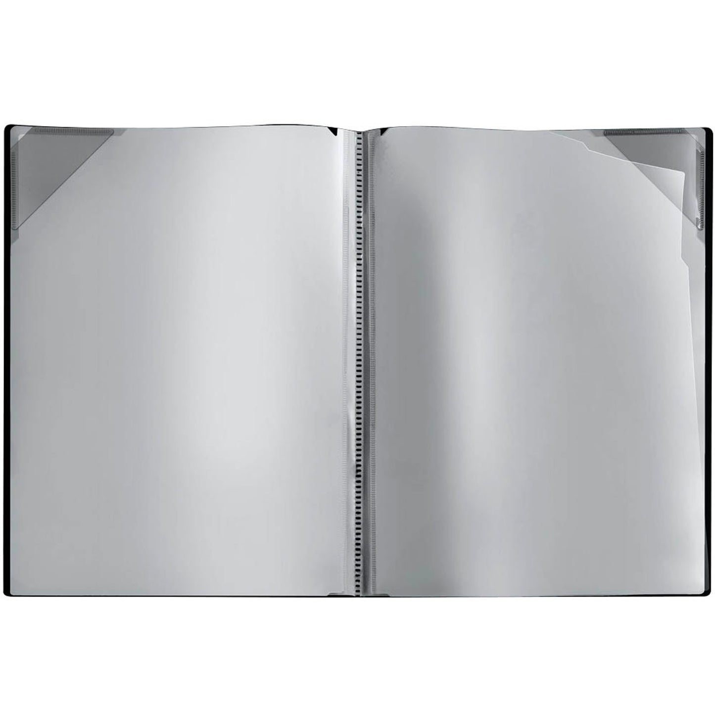 VELOFLEX Diamond Sichtbuch DIN A4, 4 Hüllen schwarz | 4542480