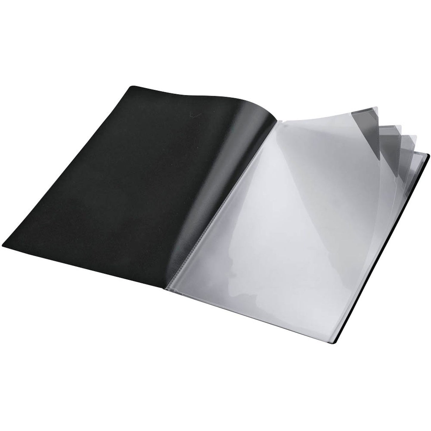 VELOFLEX Diamond Sichtbuch DIN A4, 4 Hüllen schwarz | 4542480