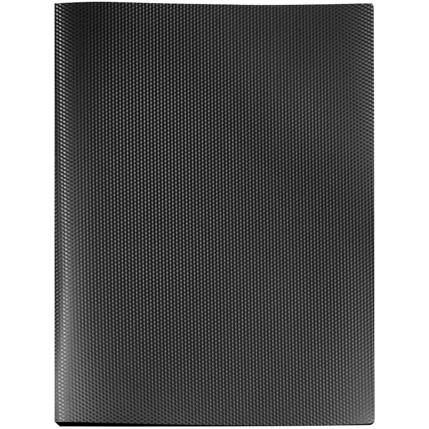 VELOFLEX Diamond Sichtbuch DIN A4, 4 Hüllen schwarz | 4542480