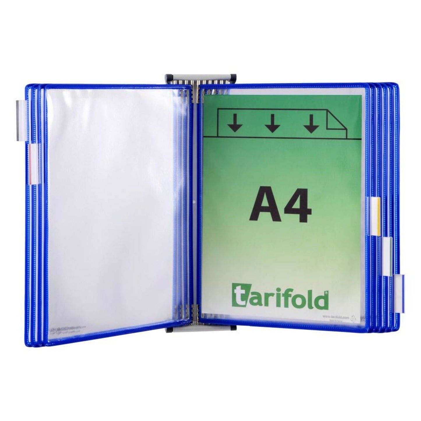 tarifold Wand-Sichttafelsystem DIN A4 mit 10 St. Sichttafeln