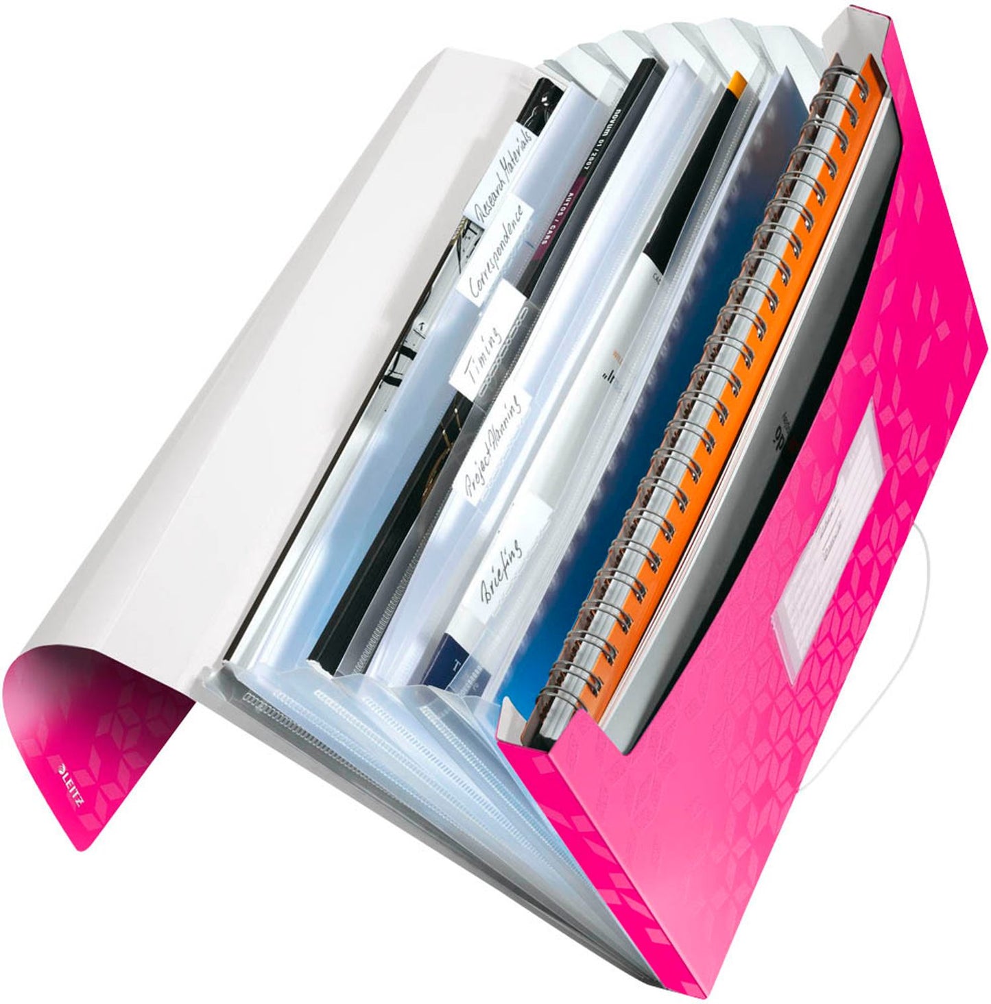 LEITZ Fächermappe WOW 4589 6 Fächer