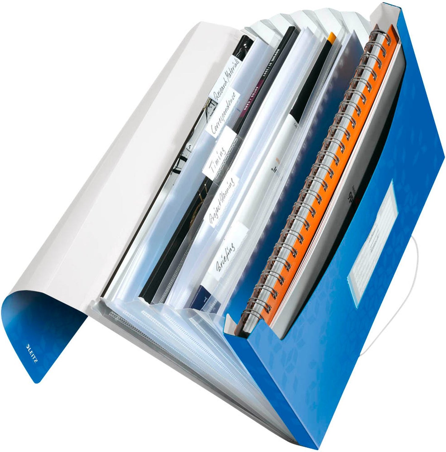 LEITZ Fächermappe WOW 4589 6 Fächer